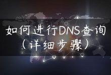 如何进行DNS查询（详细步骤）-国外主机测评 - 国外VPS，国外服务器，国外云服务器，测评及优惠码