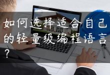 如何选择适合自己的轻量级编程语言？-国外主机测评 - 国外VPS，国外服务器，国外云服务器，测评及优惠码