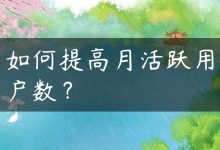 如何提高月活跃用户数？-国外主机测评 - 国外VPS，国外服务器，国外云服务器，测评及优惠码