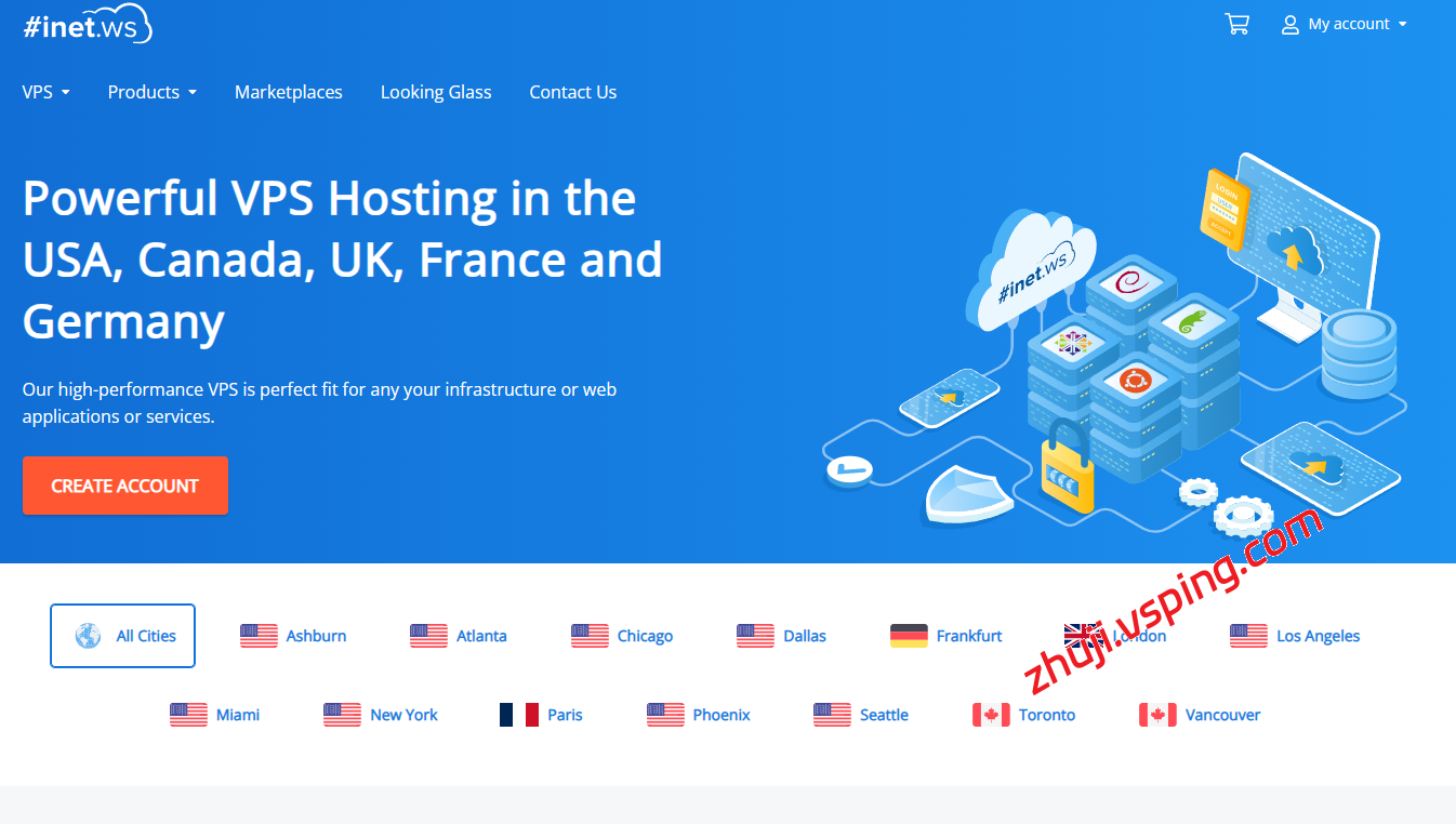 inet.ws:如何评价 inet.ws 的法兰克福 VPS？欧洲通信心脏原生 IP 解锁与 AS63023 核心链路实测-国外主机测评 - 国外VPS，国外服务器，国外云服务器，测评及优惠码