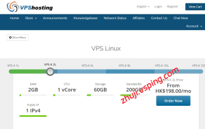 Vpshostingcomhk 介绍｜香港原生机房 VPS，带宽 20M-50M 区间可选-国外主机测评 - 国外VPS，国外服务器，国外云服务器，测评及优惠码