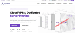 #黑五特惠# AlphaVps 全场 VPS 年付€12.99 起，10Gbps 大带宽 AMD 平台-国外主机测评 - 国外VPS，国外服务器，国外云服务器，测评及优惠码