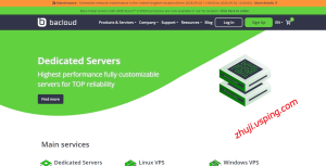 # 黑五特惠 | bacloud 全场5折:立陶宛15年老牌主机商,VPS 1Gbps不限流量,独服月赠100T-国外主机测评 - 国外VPS,国外服务器,国外云服务器,测评及优惠码
